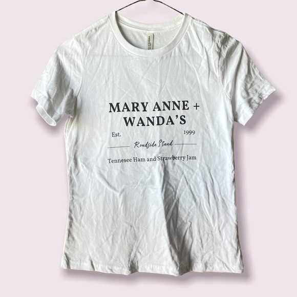 Bella Canvas Tops - Earl had to die Mary Anne Wanda Road Side Stand Tennessee ham‎ strawberry